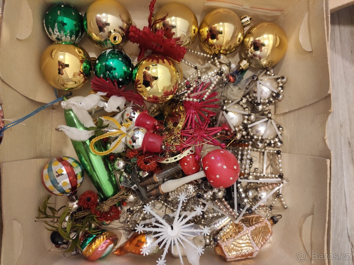 Retro vánoční ozdoby - 5