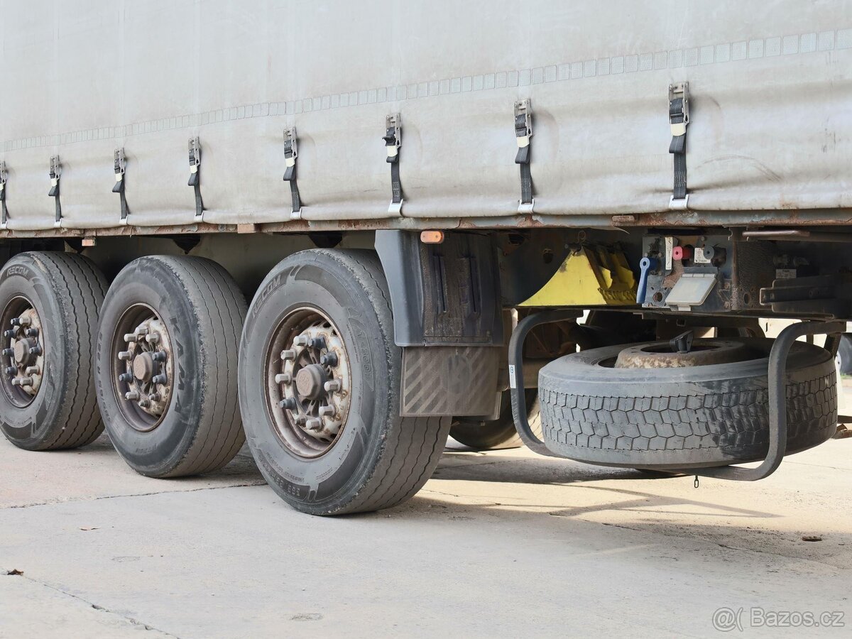 Krone SD PROFI LINER, STANDARD, TŘÍSTRANNÁ SHRNOVACÍ PLACHTA - 5