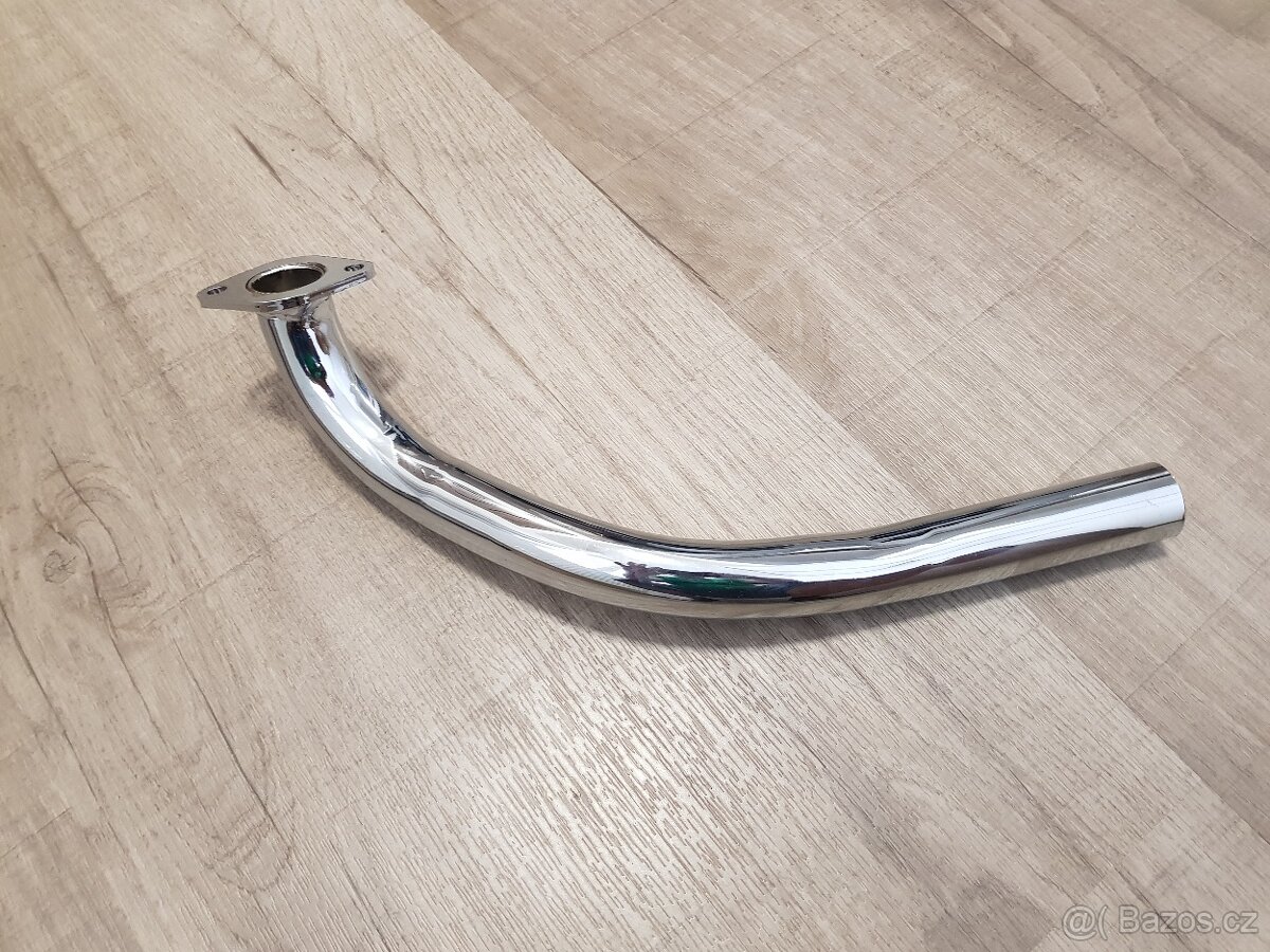 Jawa 50 pionýr výfuk, koleno - 5