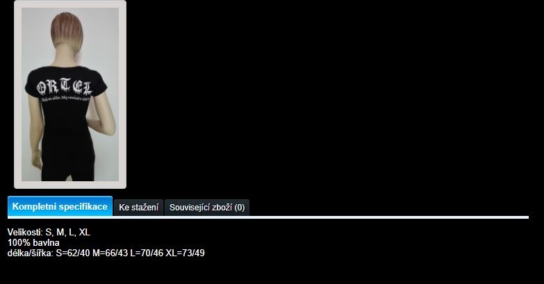 dámské tričko ORTEL - 5