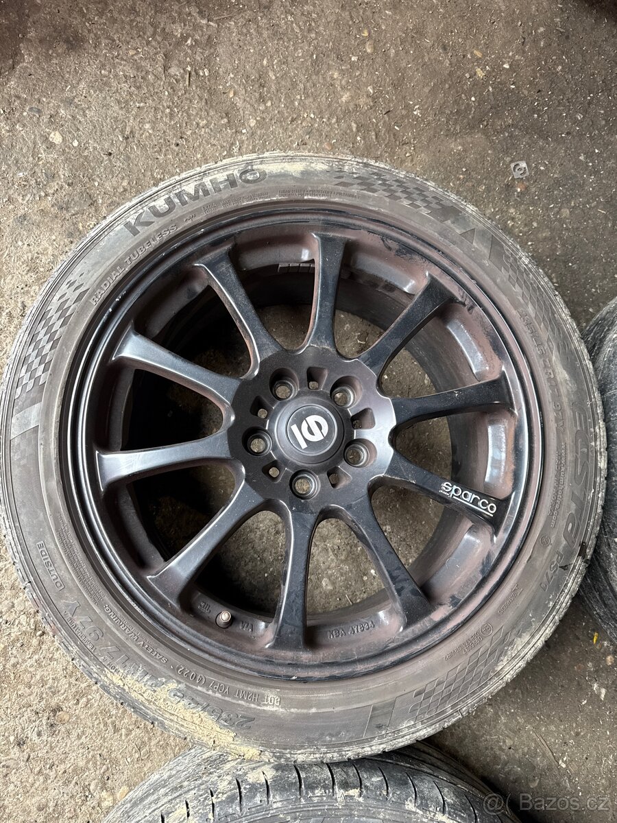 Alu kola Sparco 5x112 R17 - 5
