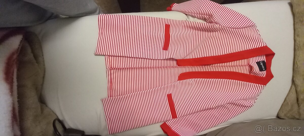 Šaty a sako nové, kalhoty a halenka použité - 5