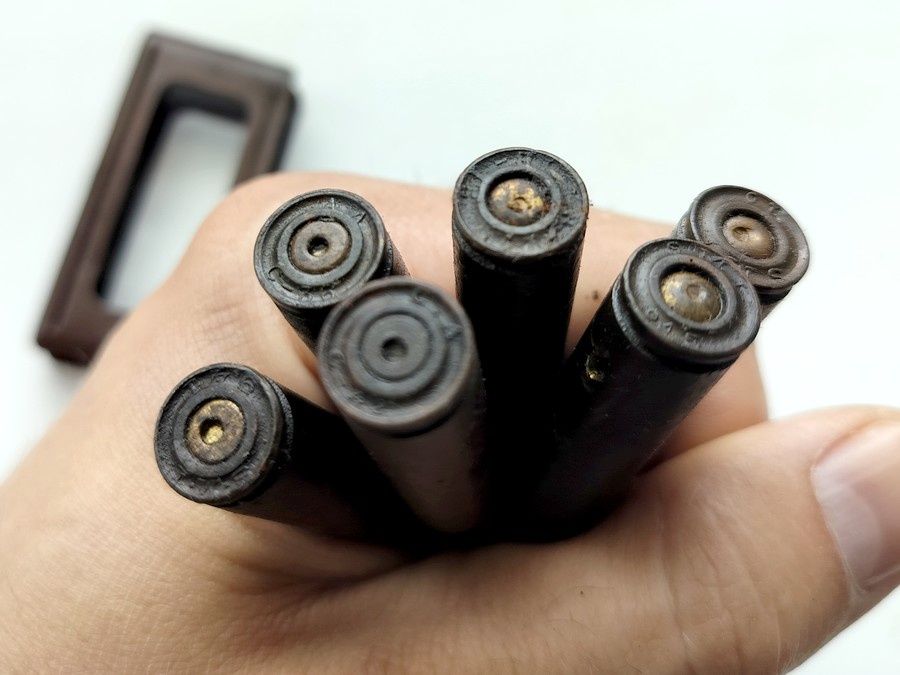 Originál komplet rámeček Mannlicher Carcano M1891 Itálie - 5