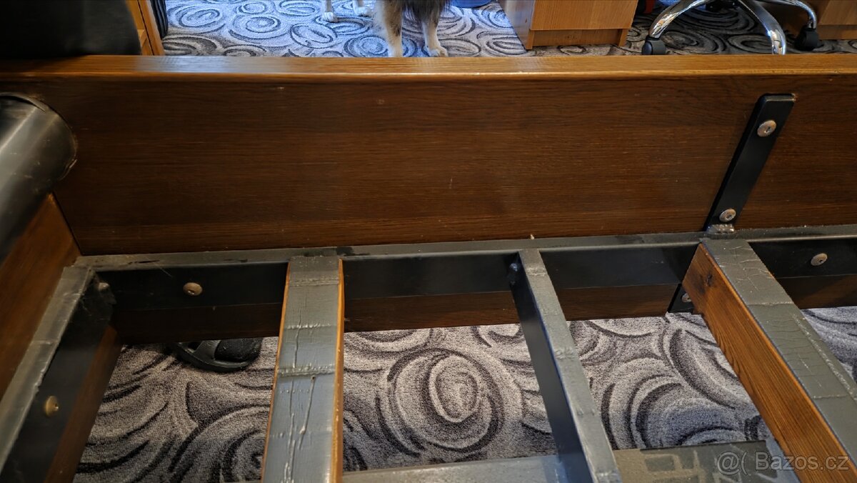 Zakázková masivní postel 220×220 • PC 45 000 Kč - 5