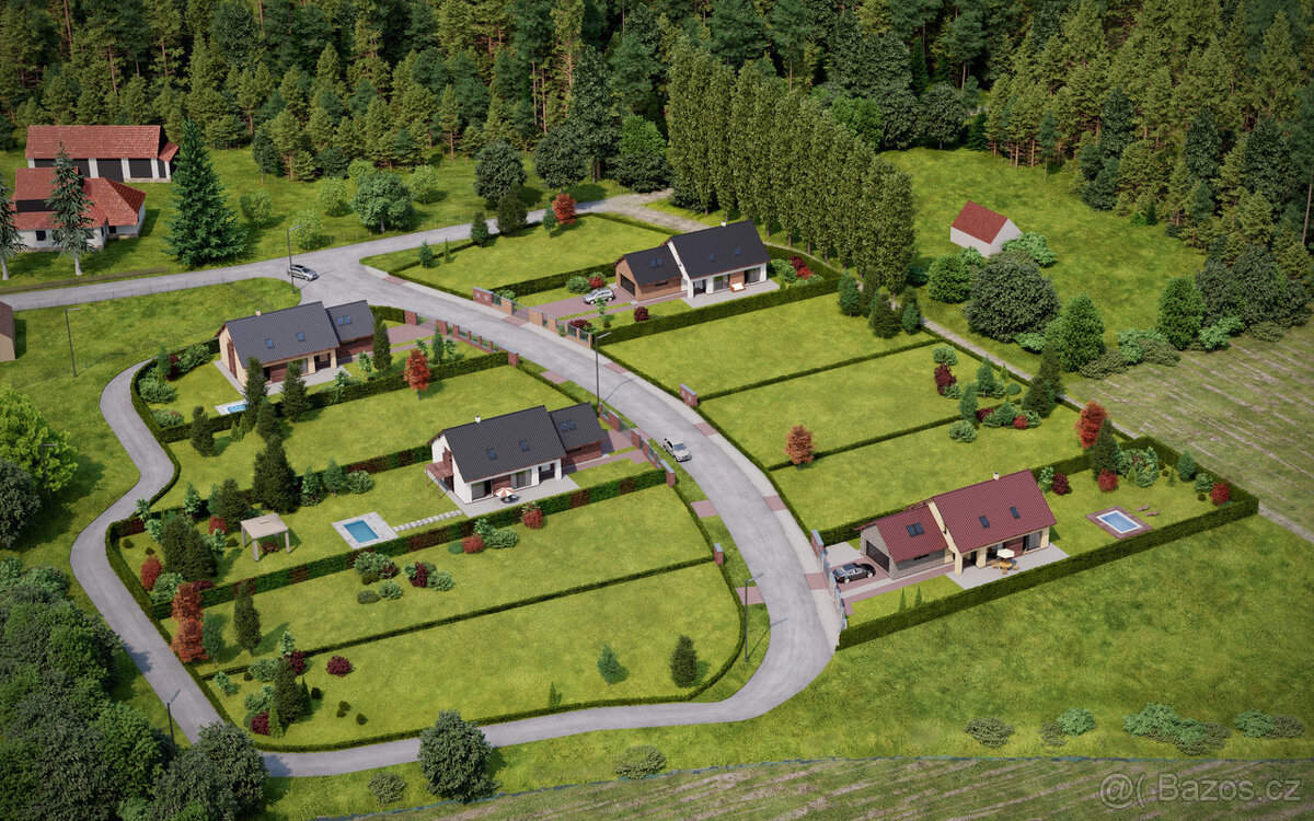 Prodej rodinného domu 150 m2, 5+kk, pozemek 400 m2, v obci D - 5