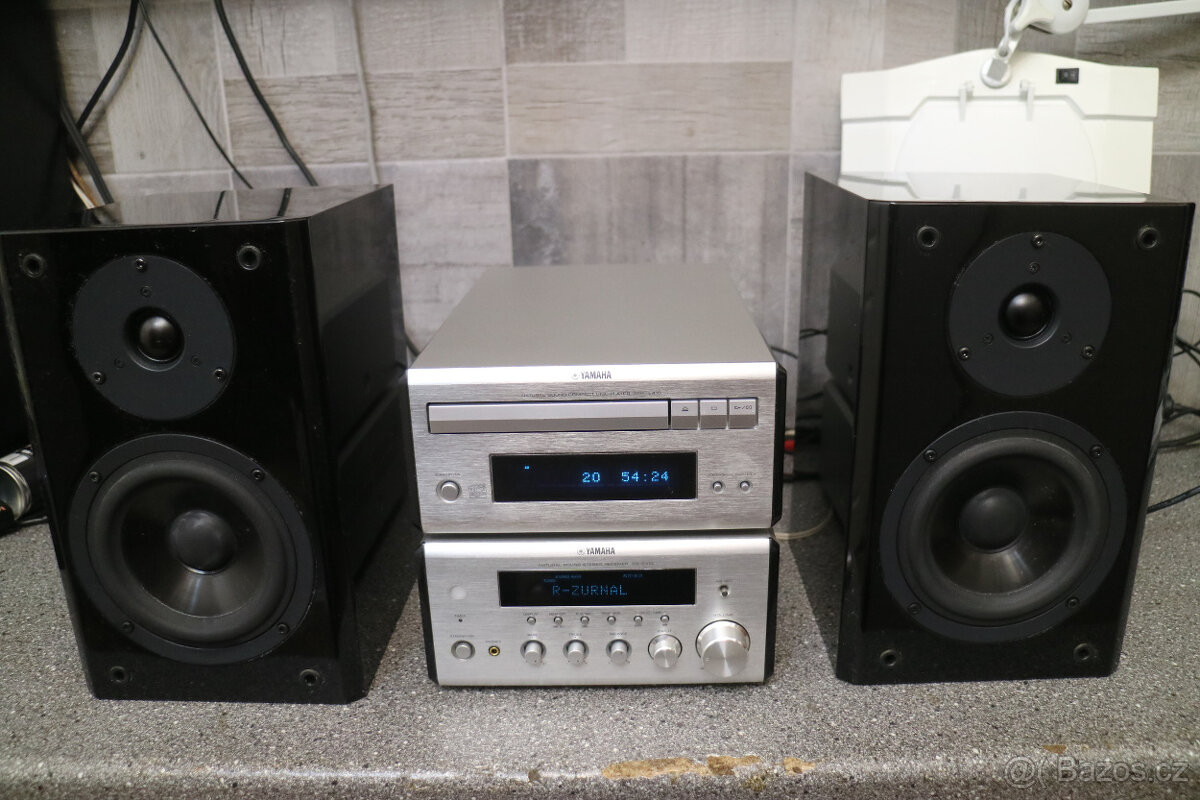 Mini system Yamaha RX-E410 + CDX-E410+ NX-E800 - 5