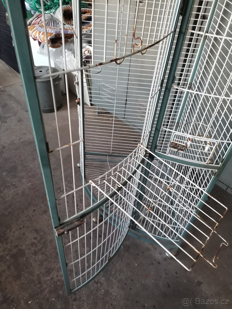 Klec - voliera rohova - 5