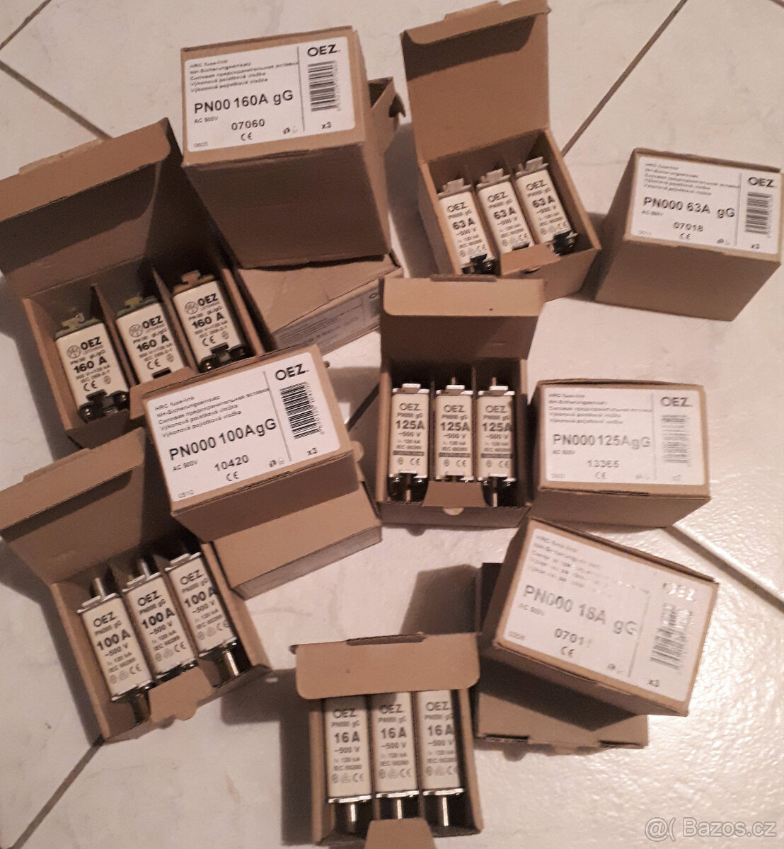 Nožové pojistky 10A-300A -50% SLEVA - 5