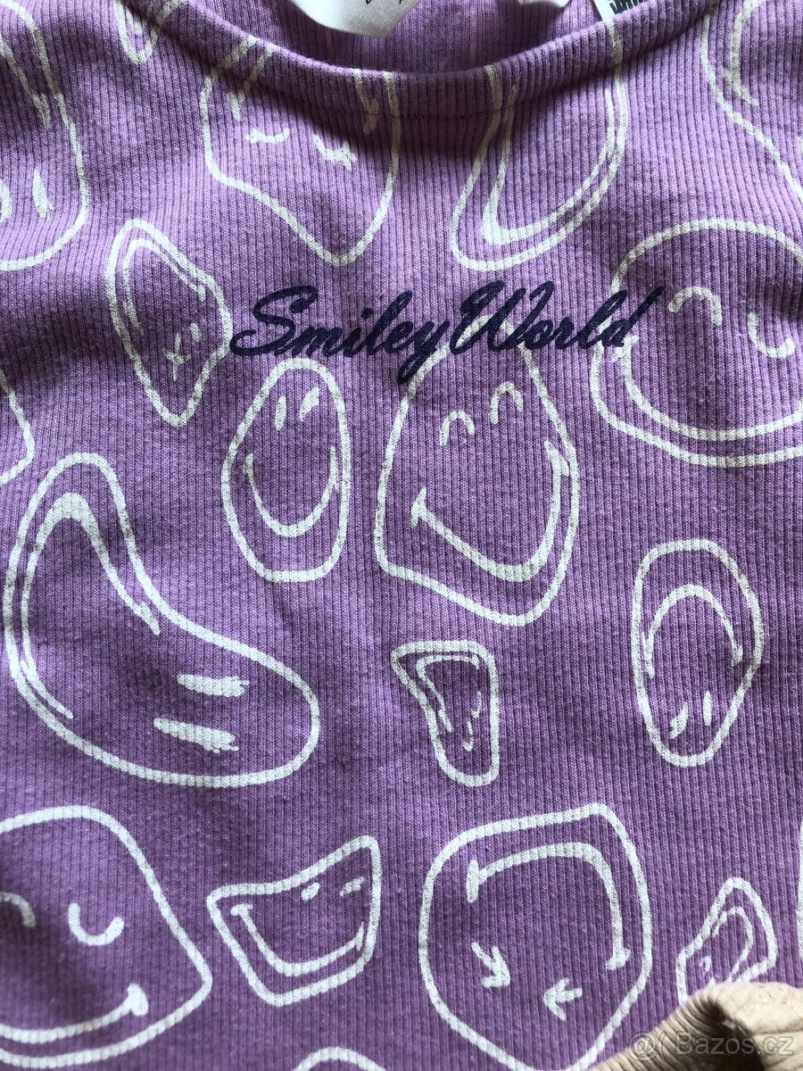 Nátělníky/tílka crop top, velikost 140/146 - 5