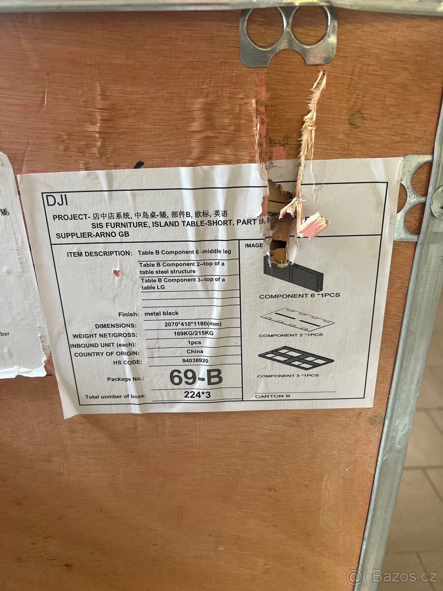 Luxusní prodejní ostrůvkový stůl na telefony - 5