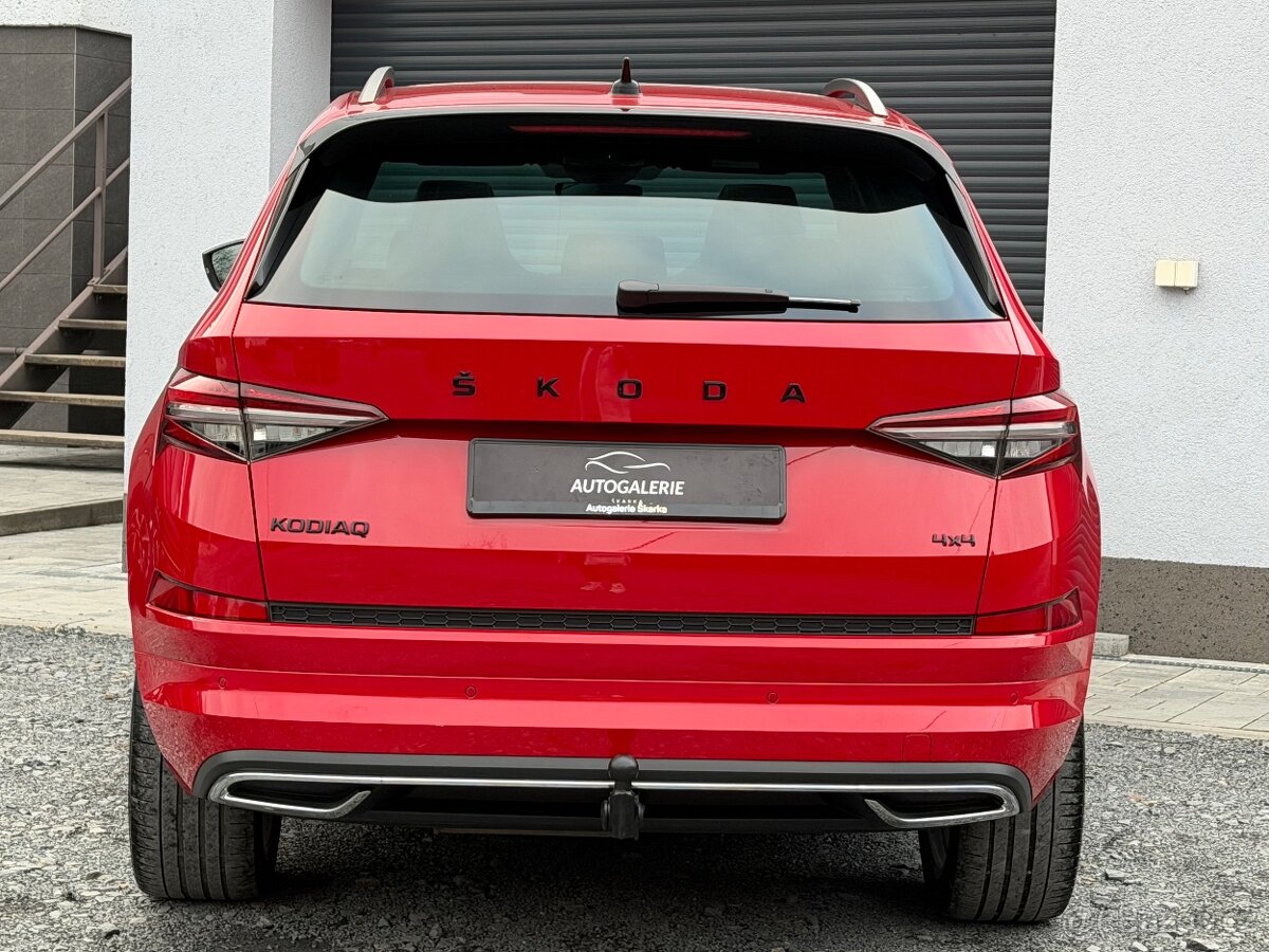 ŠKODA KODIAQ SPORTLINE 4x4 2.0TDI 147 KW TAŽNÉ WEBASTO 95TKM - 5