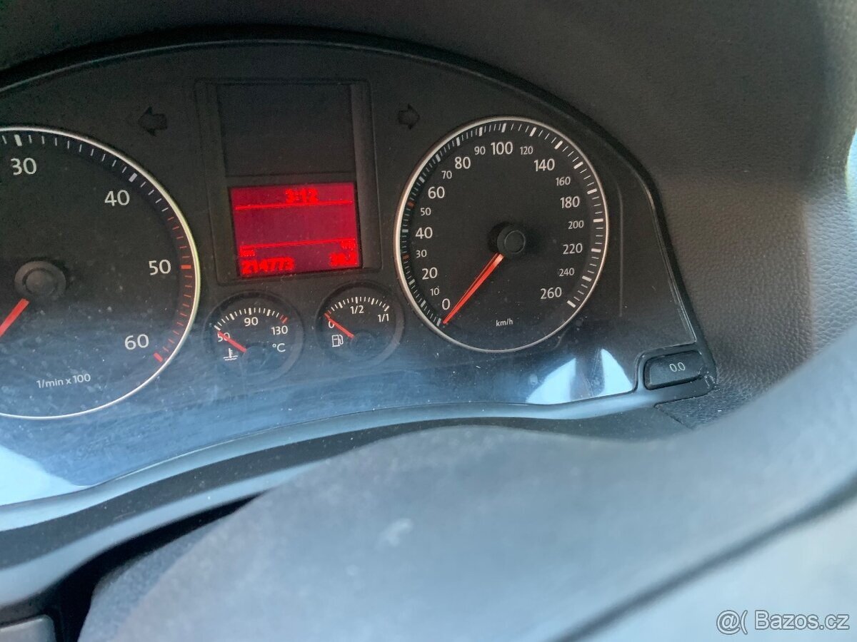 VW Golf Variant 1.9 TDi rok 2009 originál 214000km Navi Klma - 5