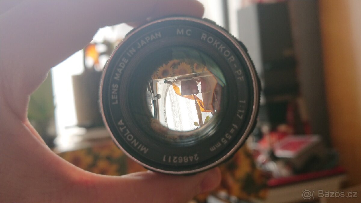Objektiv Minolta Rokkor-PF MC 55 mm 1:1.7 - 5