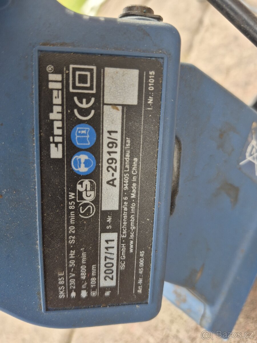 Prodám brusku na řetězy Einhell - 5