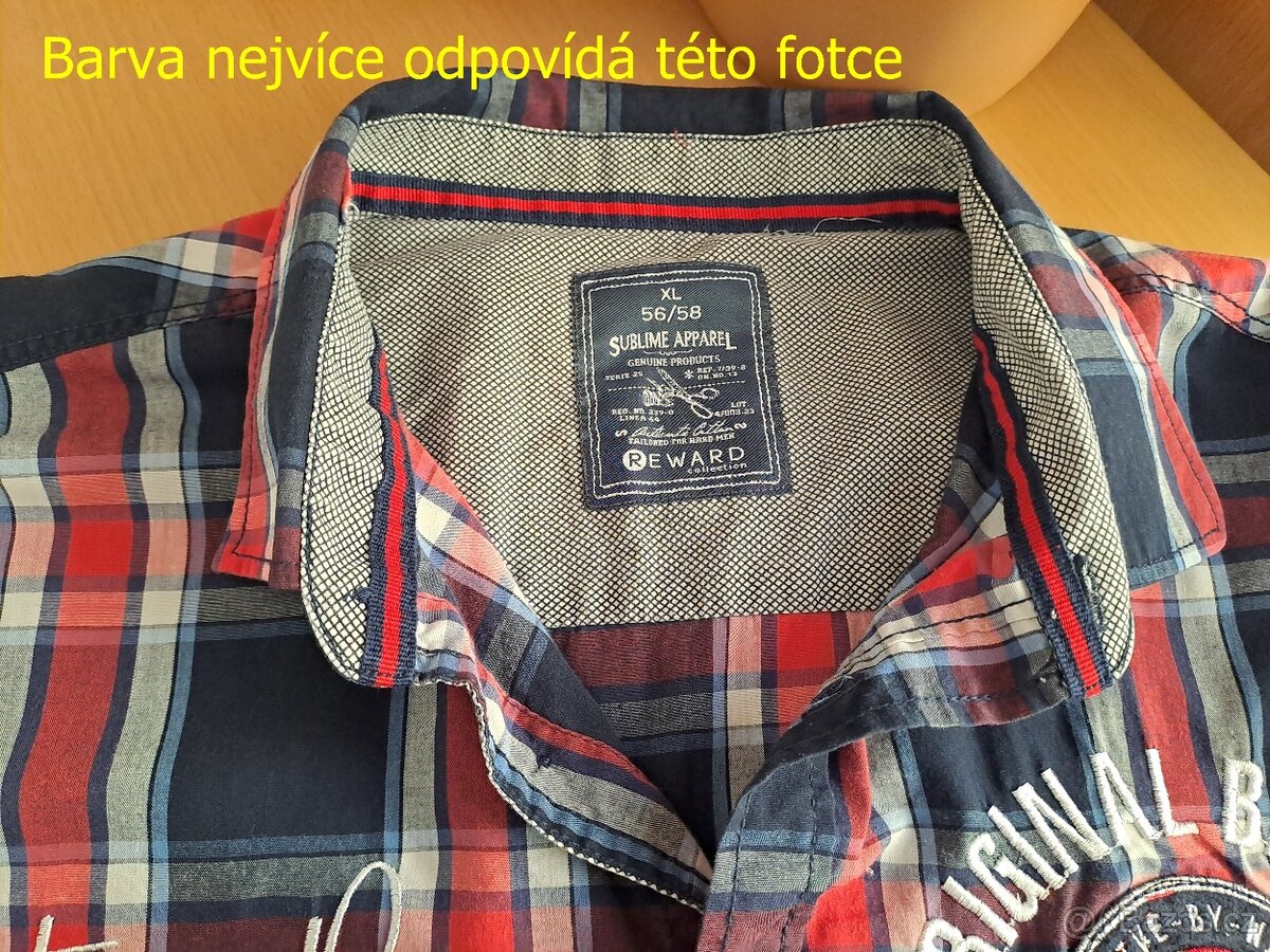Pánská košile Reward/XL-L/2x64cm - 5