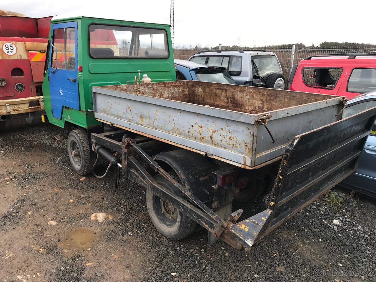 Multicar 2,0D 33kW 1989 - sklopka + sypač - 5