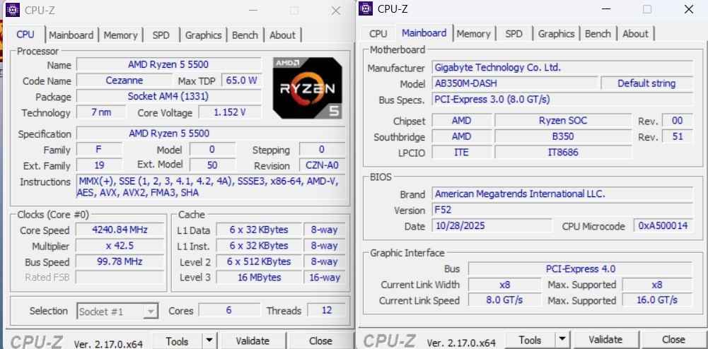 Herni PC - Ryzen 5500, 32GB RAM, 1TB NVME, 6600XT, WIN11 - 5