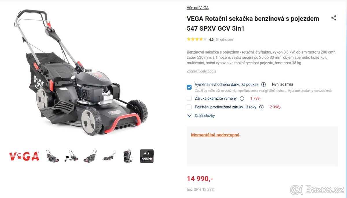 Sekačka Vega 547 - 5