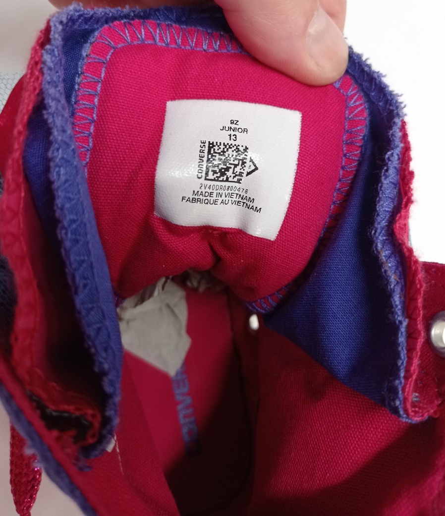 NOVÉ dívčí kotníkové tenisky Converse - vel.32 - 5