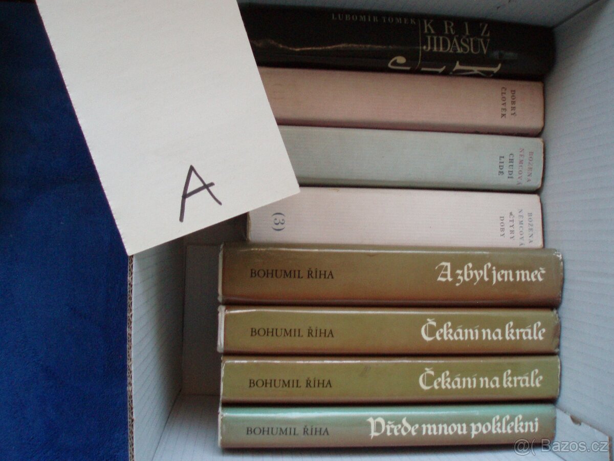 staré knihy-Jirásek, Němcová, Říha, Vančura - 5