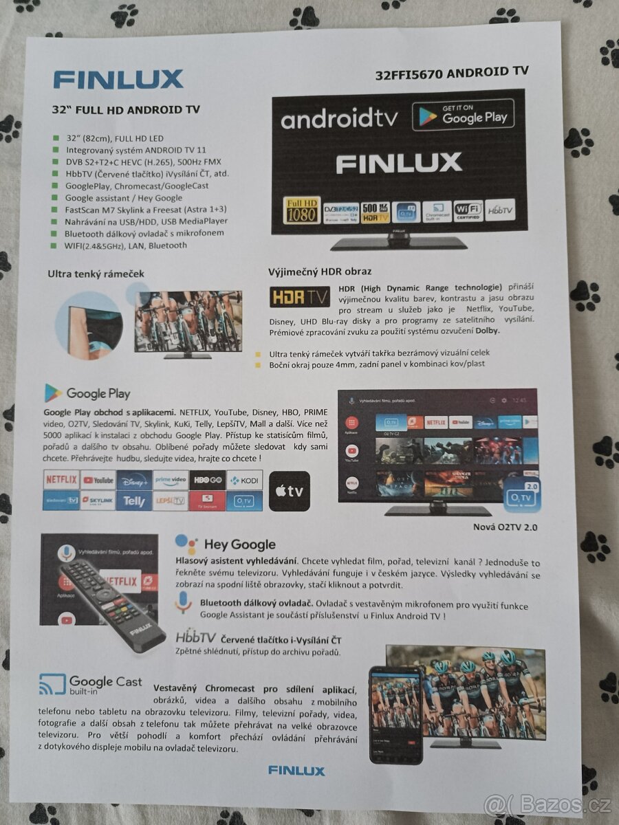 32" Full HD Android TV Finlux - 5
