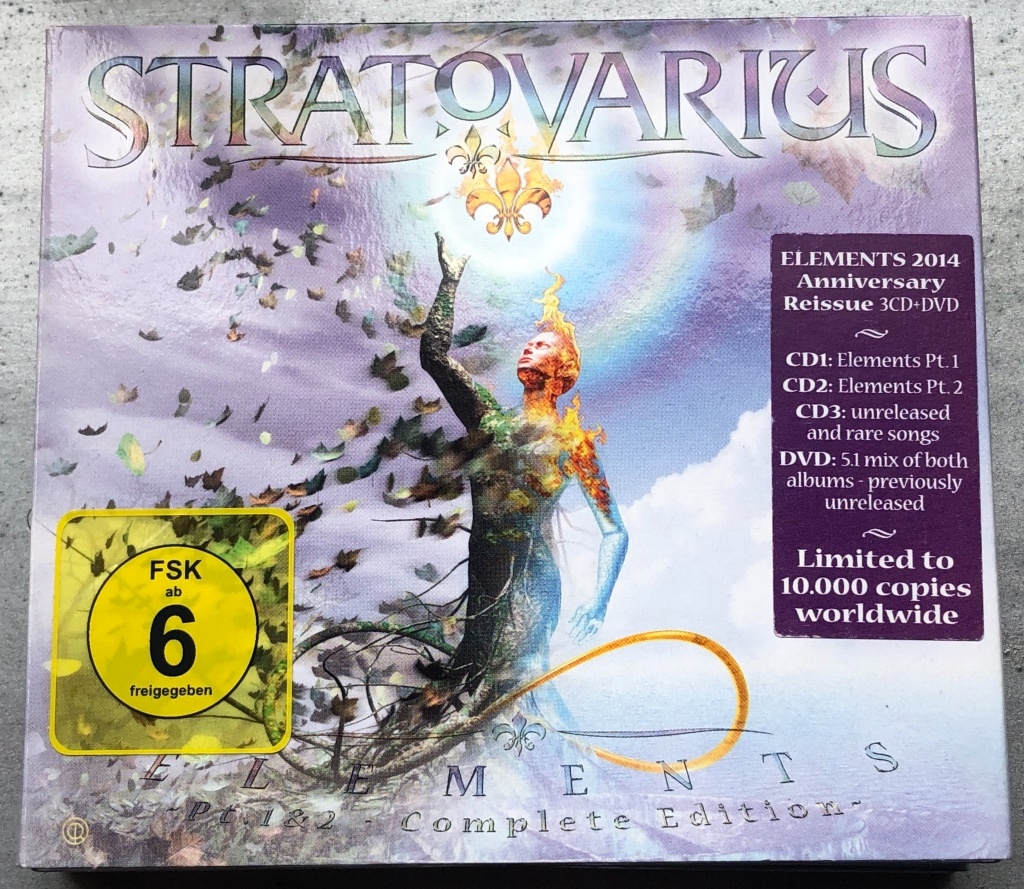 STRATOVARIUS CDs autographed - Infinite & Elements - 5