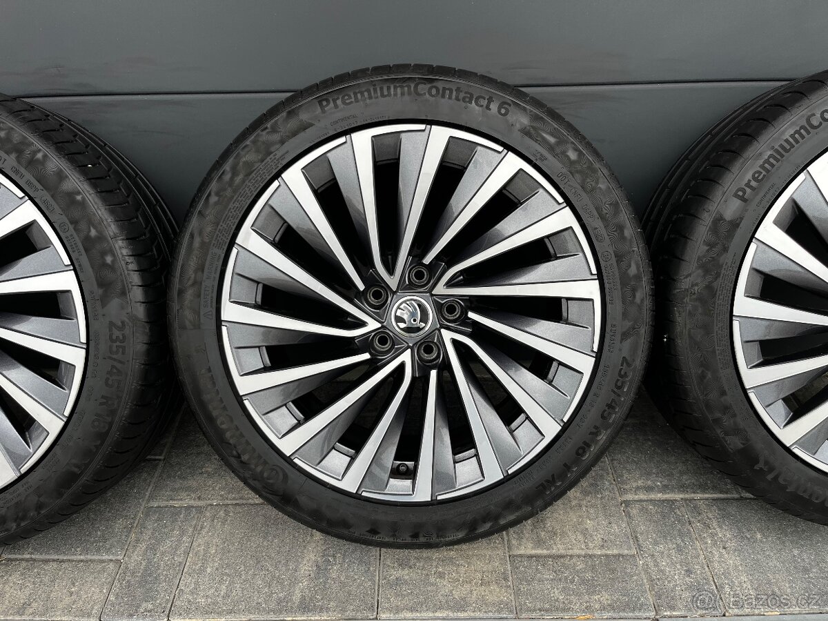 Originál Škoda Superb 235/45 r18 Continental - 5