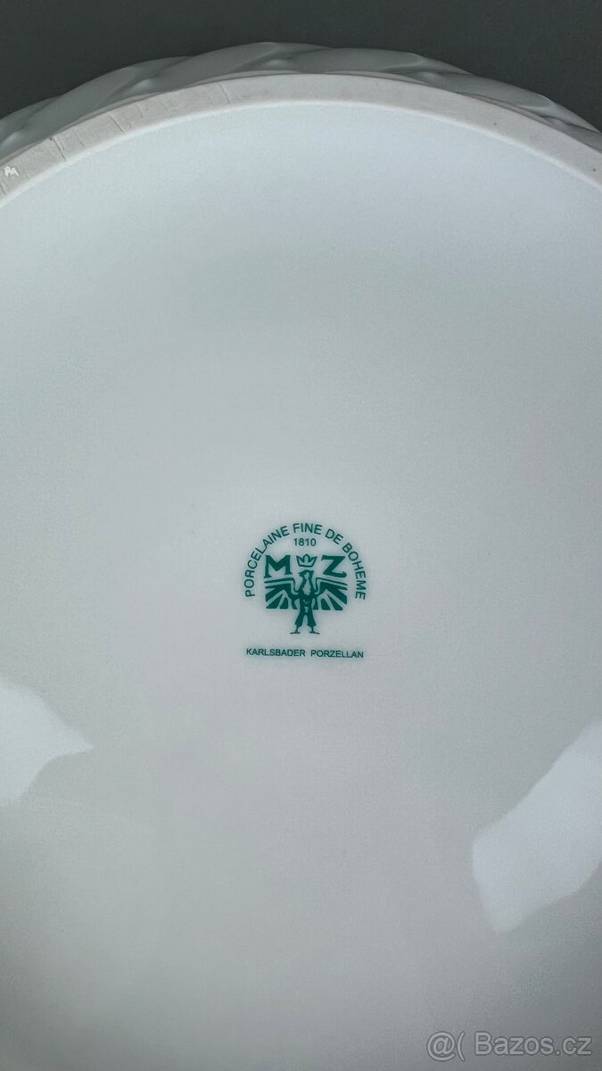 Zadělávací porcelánová mísa, nová - 5