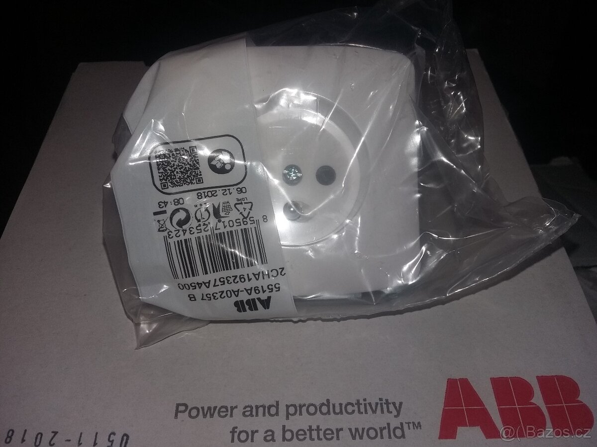 Prodám kabely CYKY-J vypinače ABB a zásuvky ABB - 5