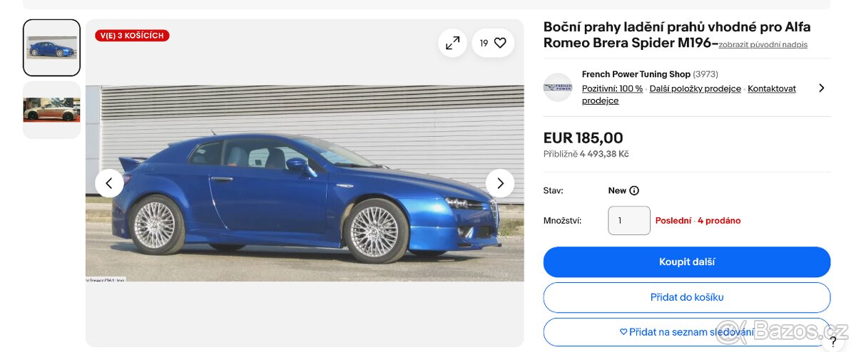 Sada body kitu na Alfa Romeo Brera/ Spider - 5