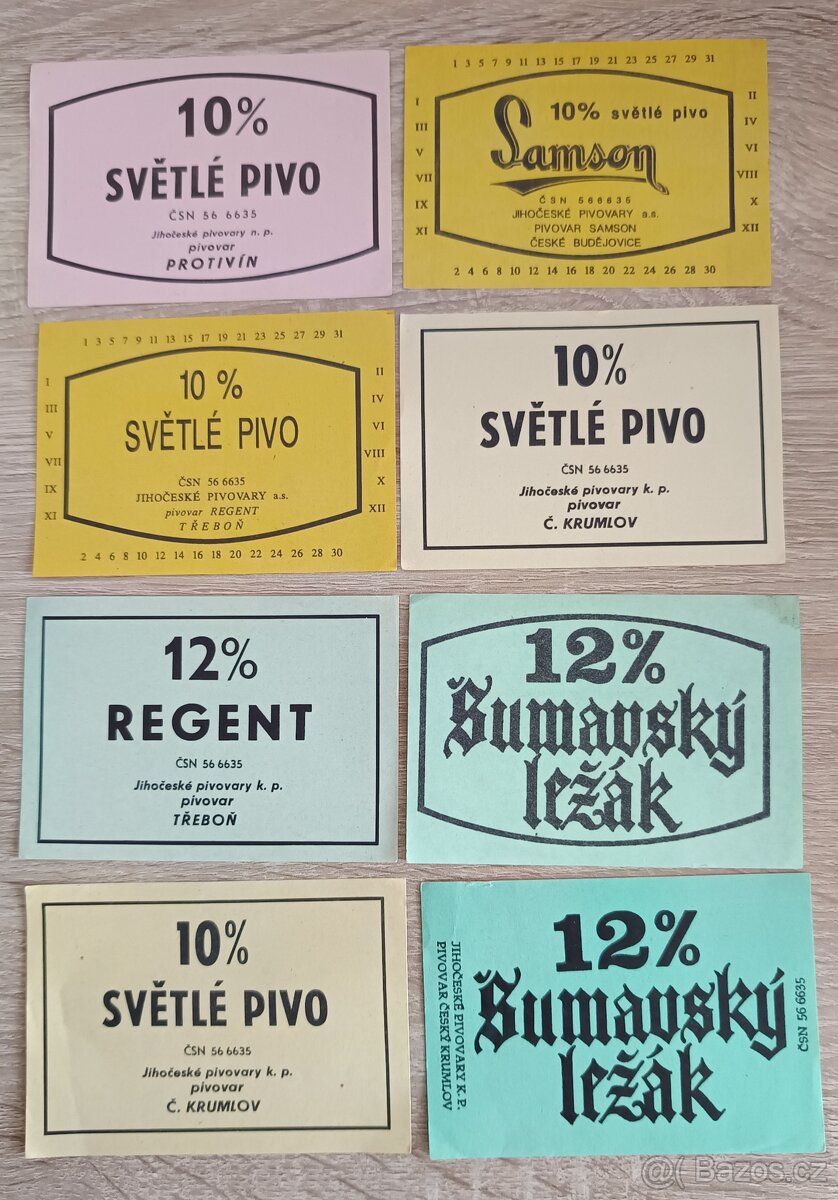 Pivní etikety - 5