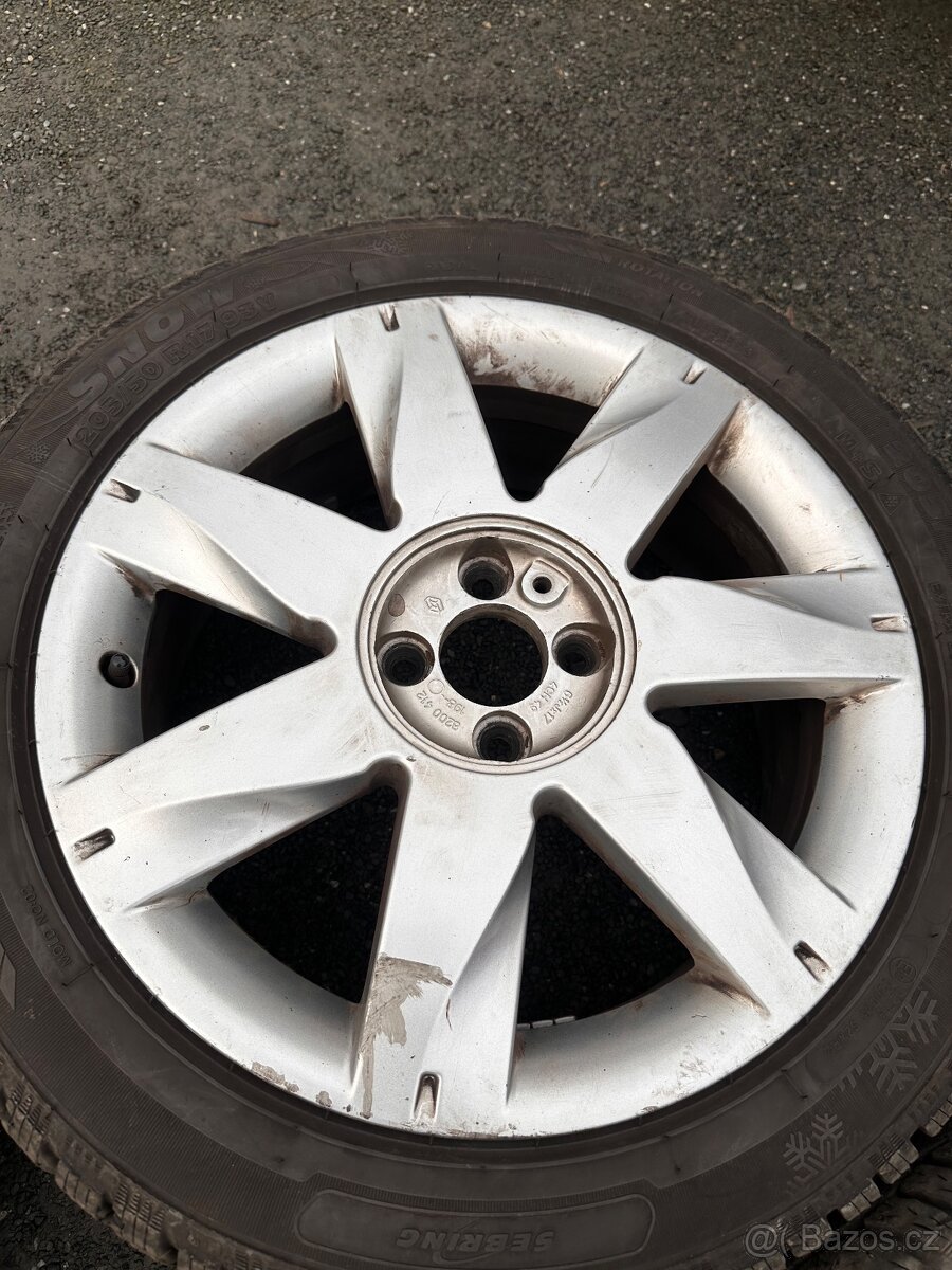 Zimní Alu kola 205/50 R17 93V - 5