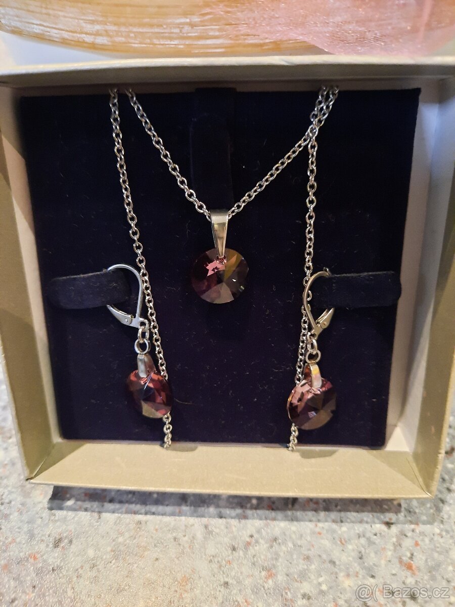 Souprava Swarovski + dárek - 5