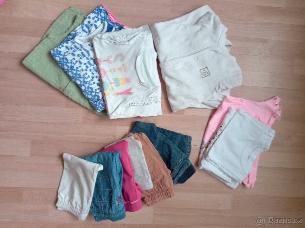 Oblečení pro holčičku vel. 80 - 5