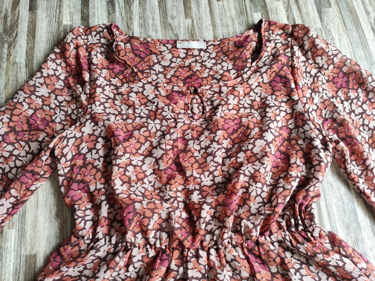 Různé šaty s tříčtvrtečním a douhým rukávem - vel. 36 - 5