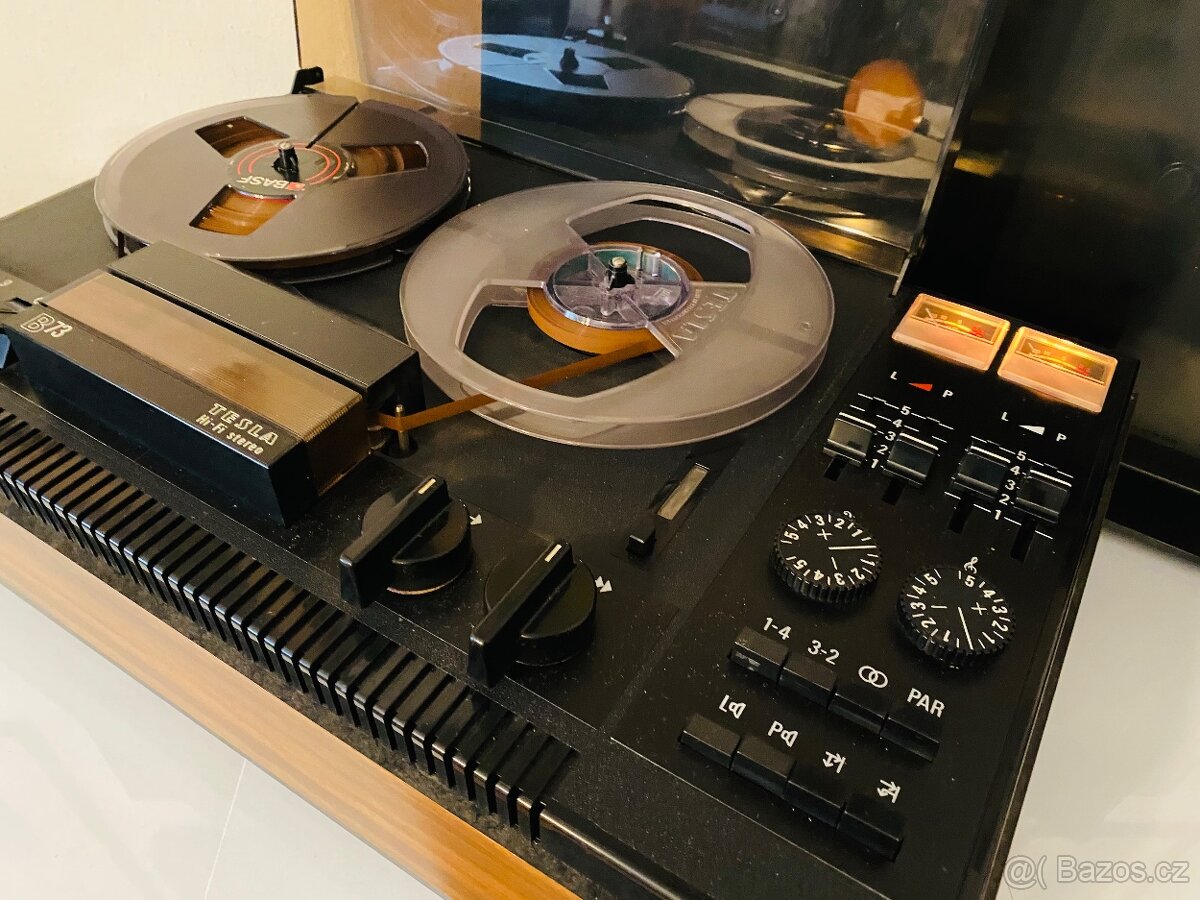 Kotoučový magnetofon Hi-Fi Tesla B73, rok 1987 - 5