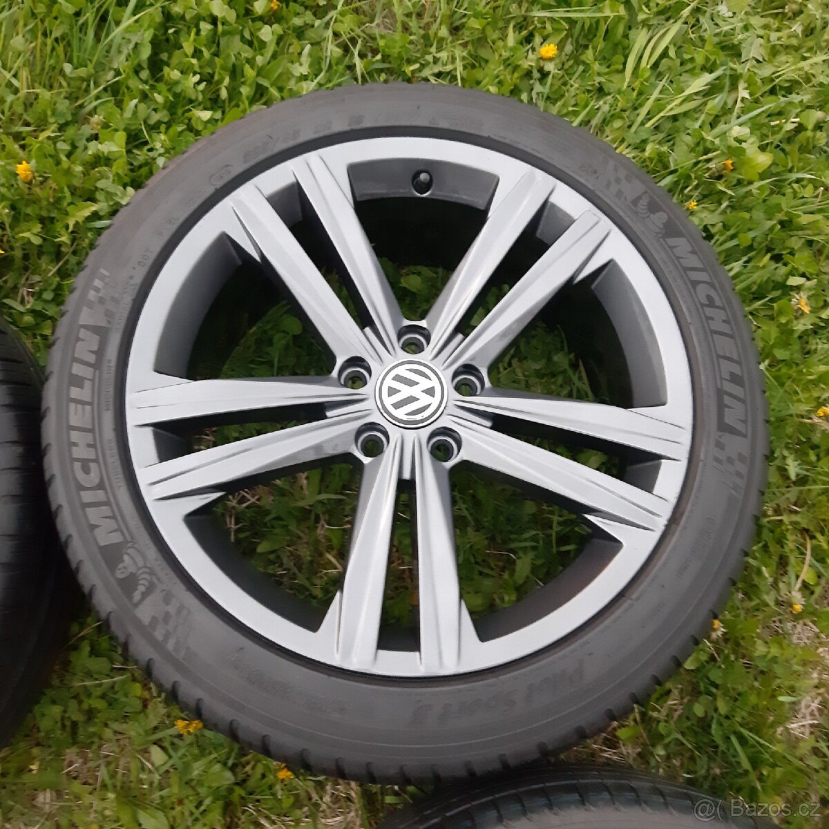 Antracitové Alu kola R18 Škoda Superb3 VW Tiguan Sharan - 5