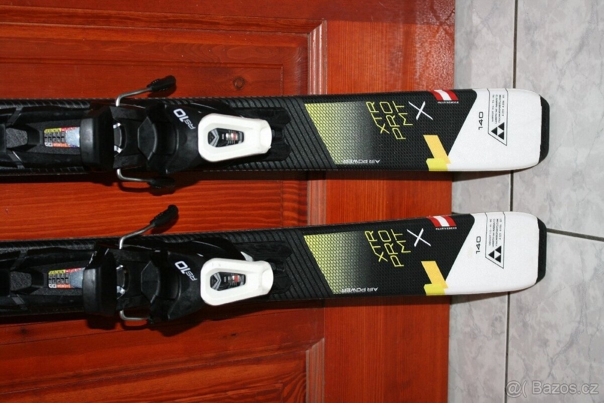 lyže Fischer XTR 140 cm drevené jadro - 5