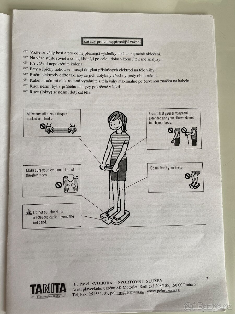 Osobní chytrá digitální váha Tanita - 5