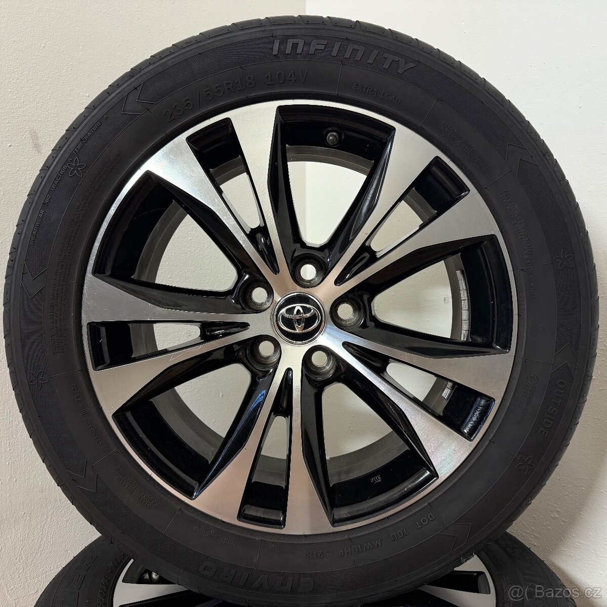 TOYOTA RAV4 5x114,3 R18 ET45+LETNÍ 235/55R18 5mm - 5