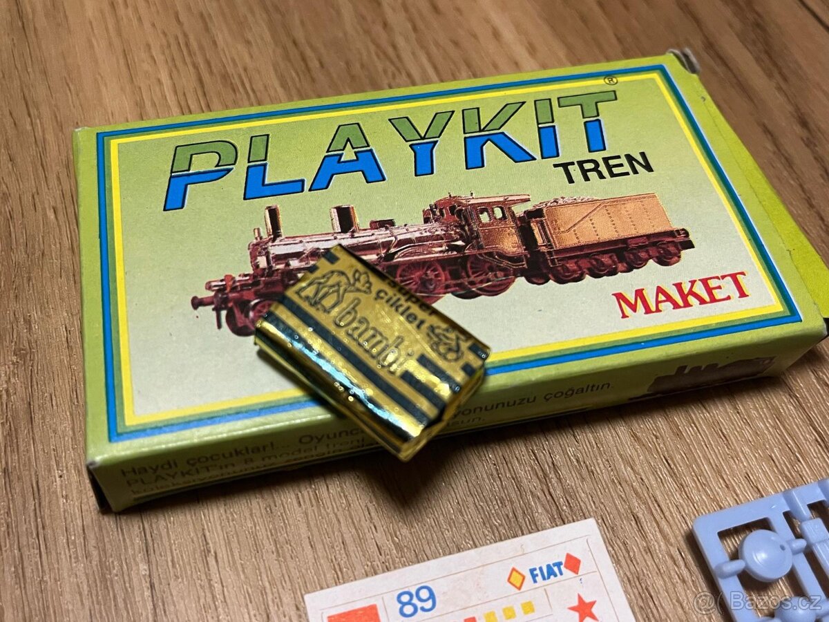 Playkit Tren – model parní lokomotivy – rarita Turecko - 5