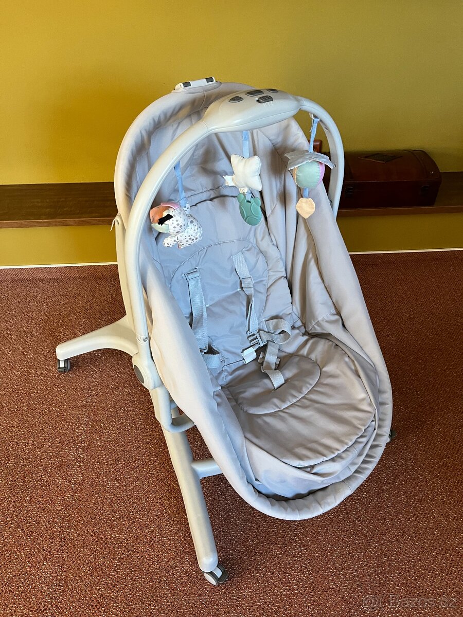 CHICCO Postýlka/lehátko/židlička Baby Hug 4v1 - 5