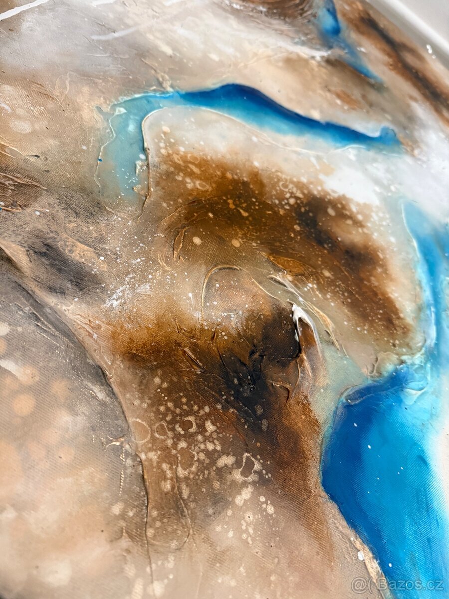 Obraz moderní s 3D strukturou - 5