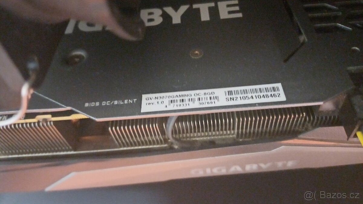 Herní PC - i7 10700F, RTX 3070, 16 GB RAM, záruka - 5