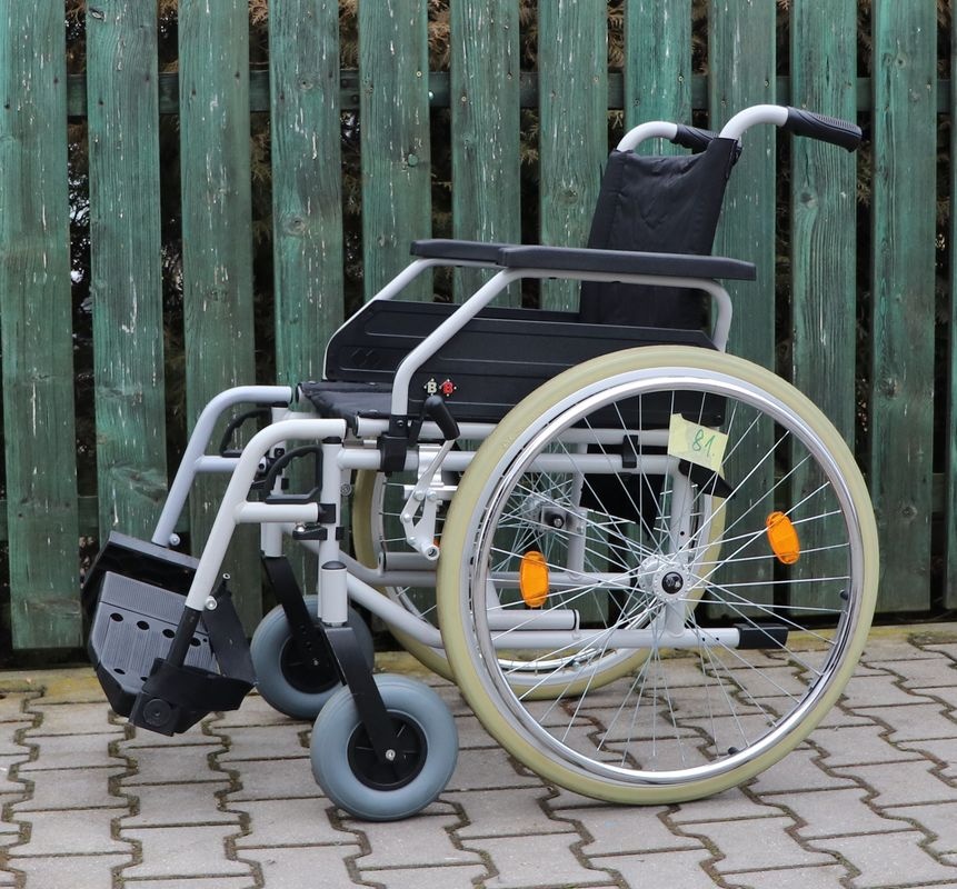 081-Mechanický invalidní vozík B+B. - 5