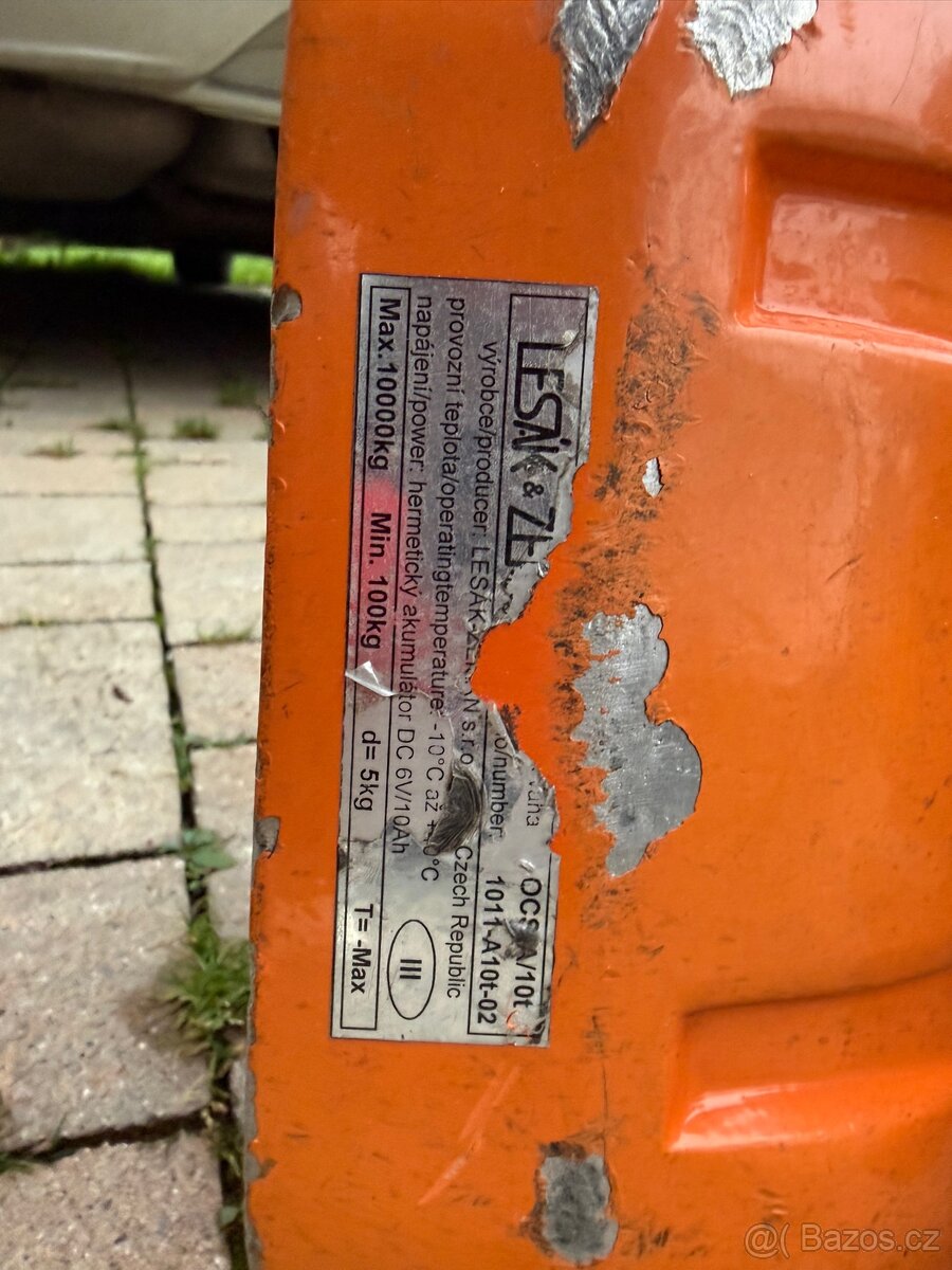 Prodám jeřábovou váhu 10t/5kg - 5