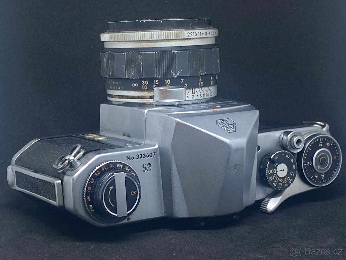 Asahi Pentax S2 + Auto Takumar 55mm f/2 – plně funkční - 5