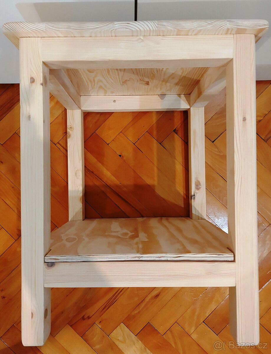 Stolička (štokrle) 40x40x53cm., - 5