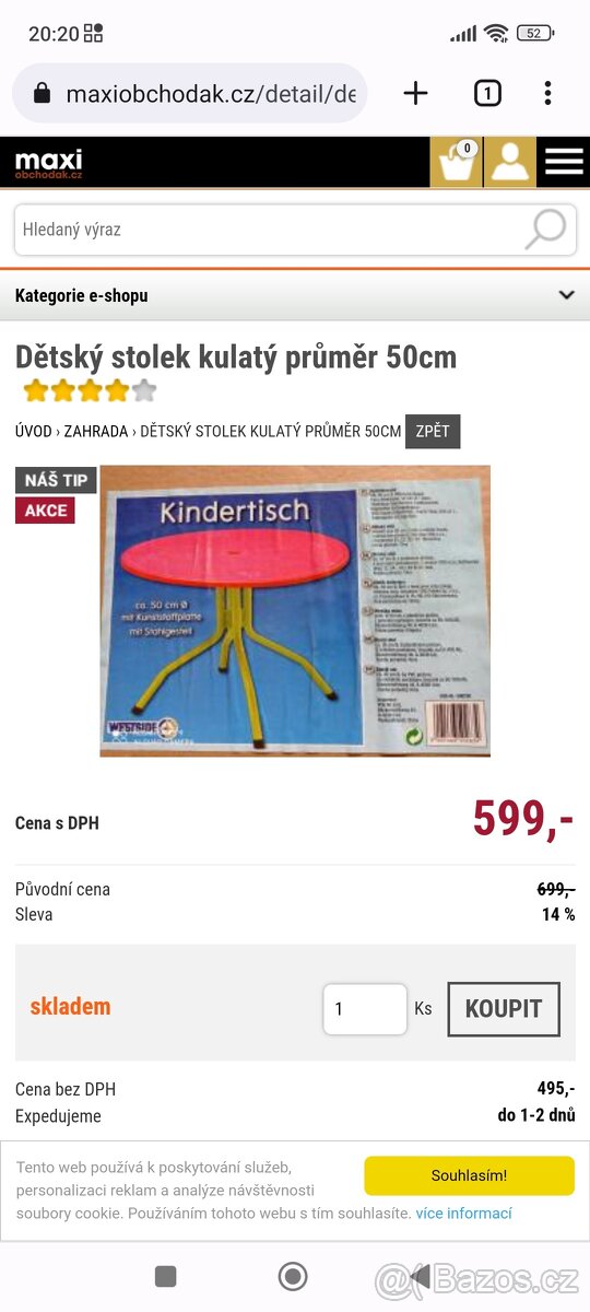 Prodám dětský stolek a židličku - 5