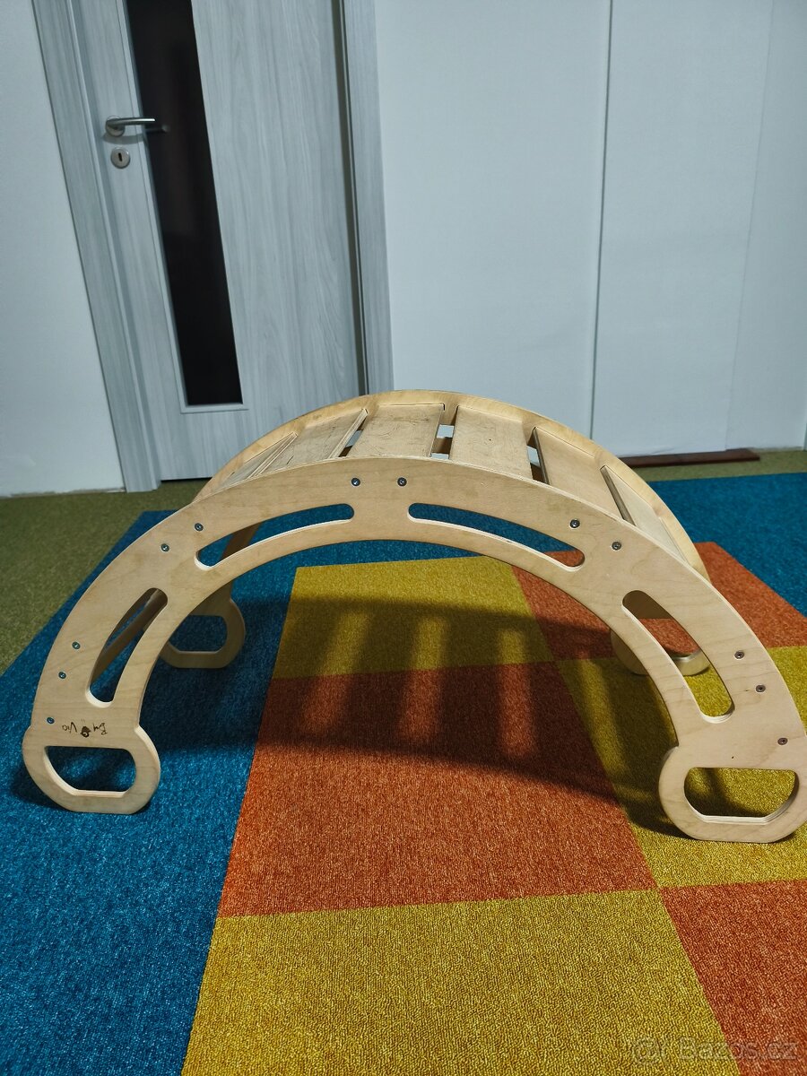 Učící věž+houpačka se skluzavkou - 5